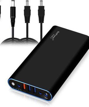 BatPower EX7D 98Wh Laptop Power Bank Compatible with Dell Inspiron Latitude XPS Mini Precision Studio Vostro Laptop Notebook External Battery Portable Charger USB QC Quick Charge Tablet Smartphone