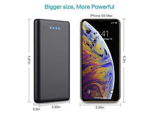 Charger 26800mAh?2020 Upgrade High Capacity?Power Bank Ultra Compact External Battery Pack Backup with 4 LED Lights,Dual USB Ports High-Speed Charging for Cell Phones, Tablet and More (Black)