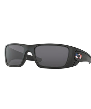 Oakley SI Fuel Cell Matte Black Grey US Flag Icon