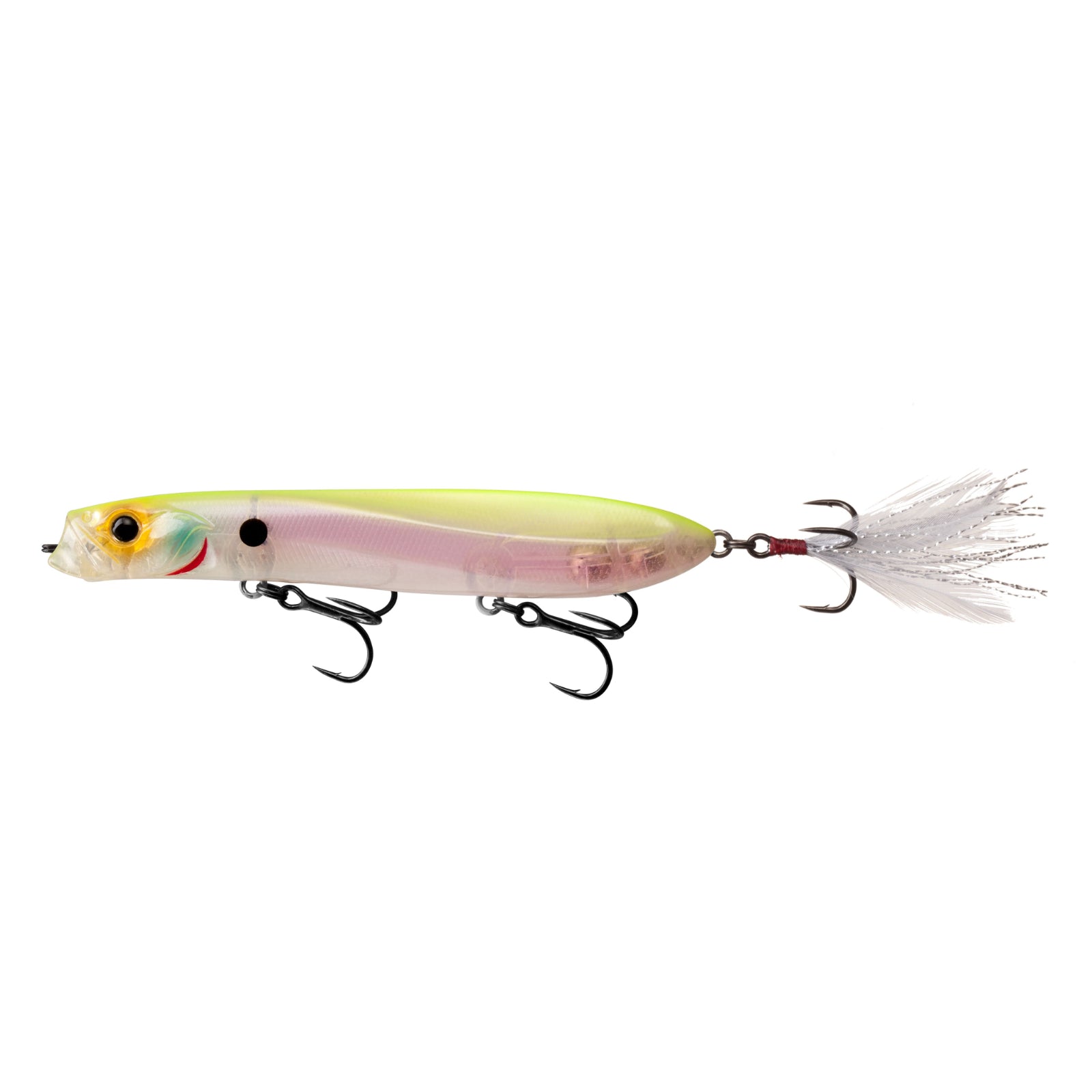 13 Fishing Pwr Slide Pencil Pop TW 4.8in 0.875oz-Okie Shad
