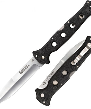 Cold Steel Counter Point XL Folder 6 in Plain Polymer Handle